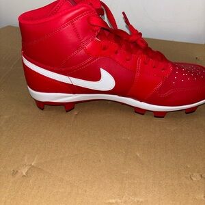 Nike Air Jordan 1 Retro MCS University Red and White Sneakers size 11